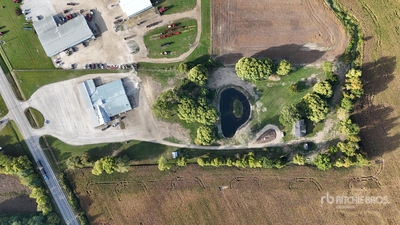 Chatham-Kent, ON 9877 & 9879 Longwoods Rd 9.56 +/- Acres on Title Rural Propiedad industrial