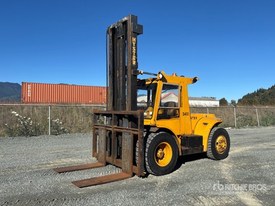 2009 Hyster H225H 20800 lb 4x2 رافعة شوكية للطرق الوعرة
