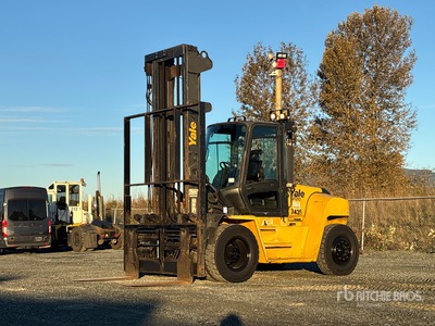 2011 Yale GDP210DC 19800 lb Pneumatic Tire Wózek widłowy