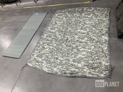 (70) Wet Weather Poncho Liners & (55) Self-Inflating Sleeping Mats