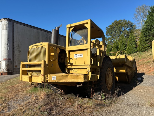 1962 Cat 631B Motor Scraper (Inoperable)