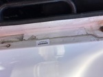 Frame Stamp Serial Number/VIN Photo