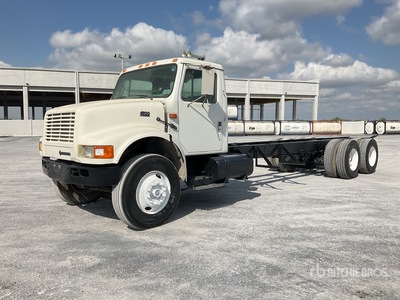 1990 International 4900 6x4 Camion Chasis Cabina / Cab and Chassis