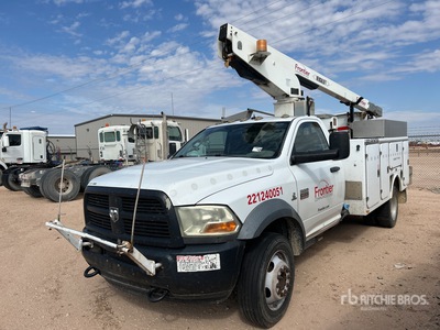Versalift on 2012 Dodge Ram 4500 4x2 Bucket Truck (Inoperable)