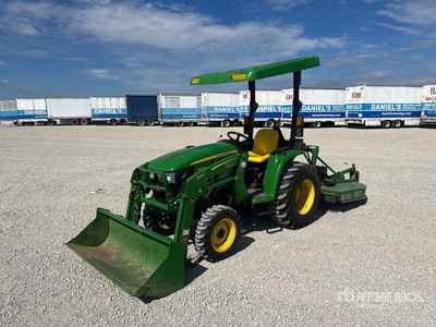 2021 John Deere 3038E 4WD Utility Tractor