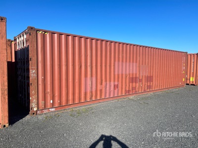 2010 40 ft High Cube Storage Container