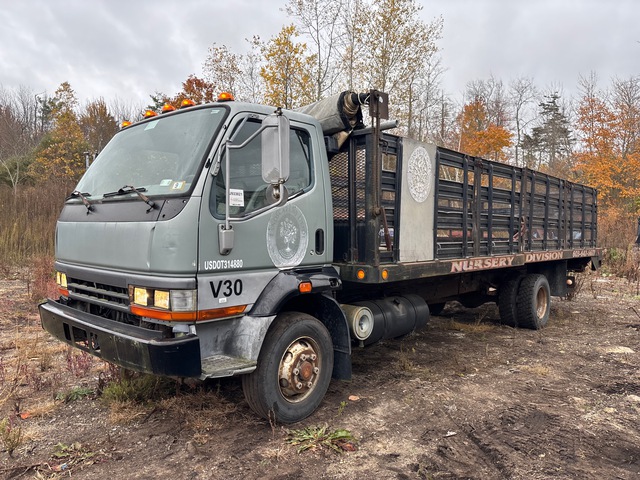 1999 (unverified) Mitsubishi Fuso FH211 4x2 Flatbed Dump Truck
