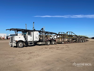 2004 Peterbilt 379 6x4 Sleeper Car Carrier Truck