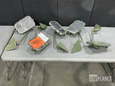 (5) General Dynamics 10657274-011 Rearview Mirror Assemblies
