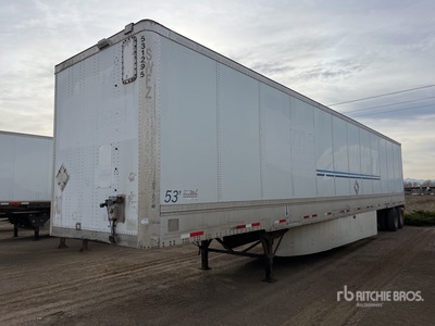 2005 Wabash 53 ft x 102 in T/A Semi-remorque fourgon
