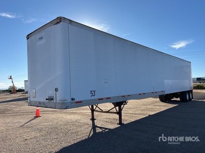 1998 TRA 53 ft x 102 in T/A Remolque de furgoneta