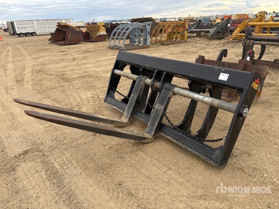 FMS FC-V 60 in Q/C Wheel Loader Forks - Fits Volvo