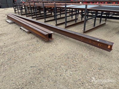 Quantity of (4) Steel Beams