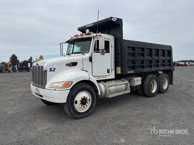 2008 Peterbilt 340 6x4 T/A Dump Truck