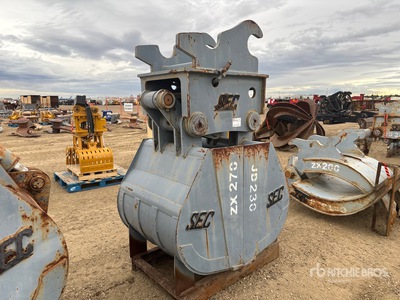 SEC 36 in Q/C Excavator Grapple - Fits ZX270/ZX230/JD270/JD230