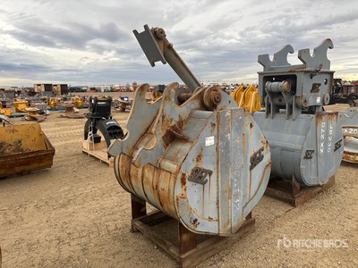 SEC 42 in Q/C Excavator Grapple - Fits Cat 320/ZX200/JD200/PC200