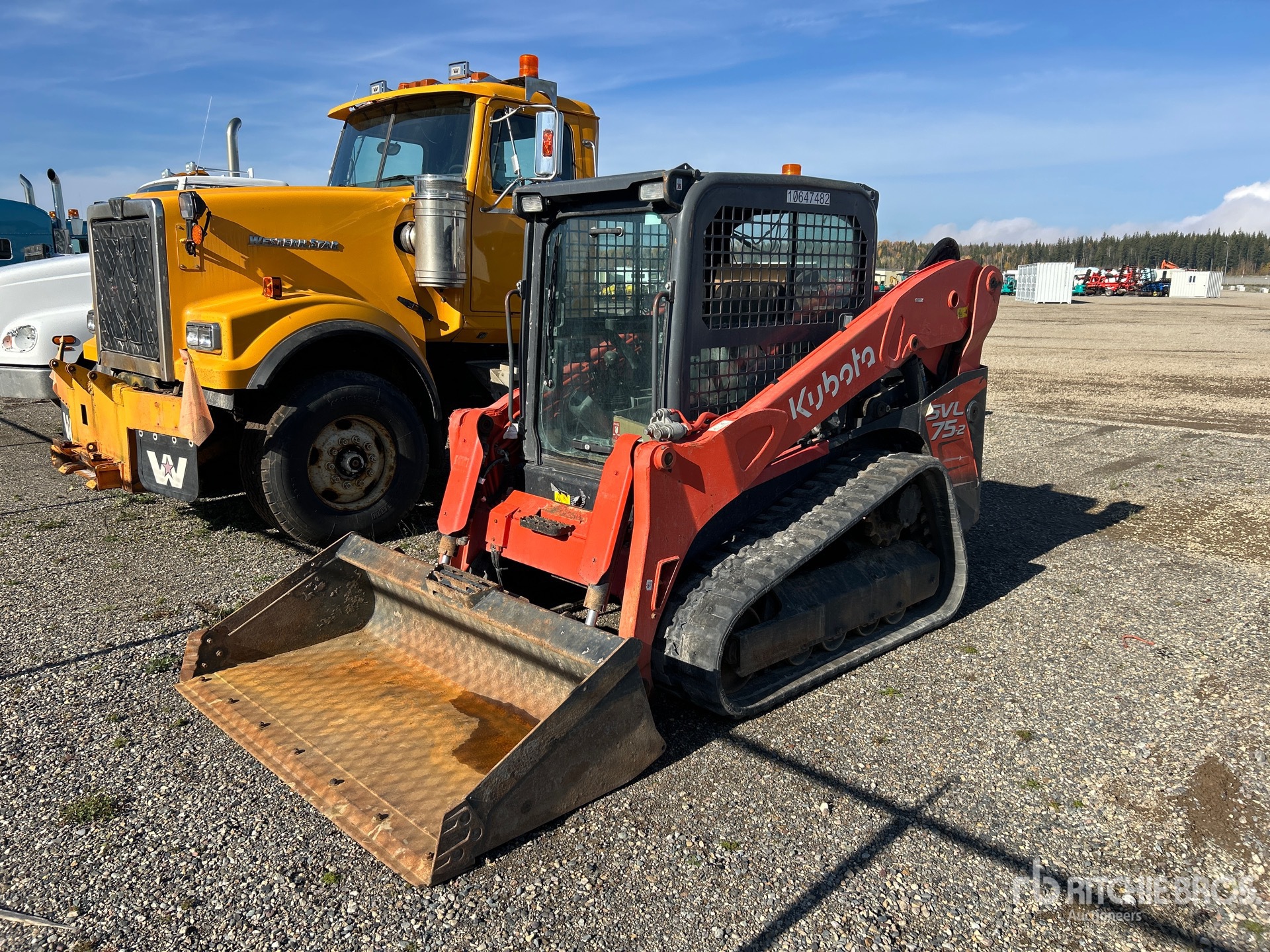 Kubota SVL75 Oruga cargadora compacta (Inoperable)