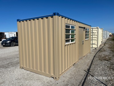 20 ft x 8 ft Containerized Mobile Office (Unused)