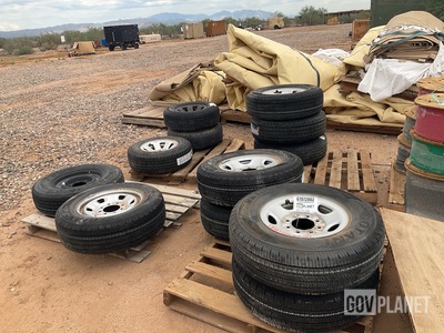 (12) Assorted Tires w/Wheels