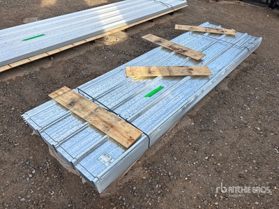 Quantity of (190) 10 ft Steel Siding Roofing Sheets (Unused)