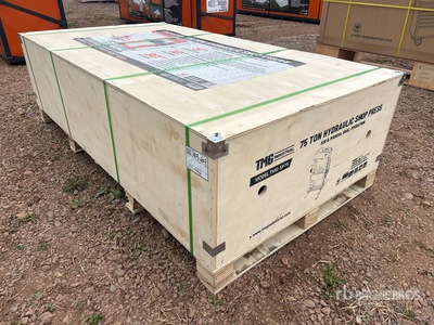 2025 TMG SP75 75 ton Air/Hydraulic Shop Press (Unused)