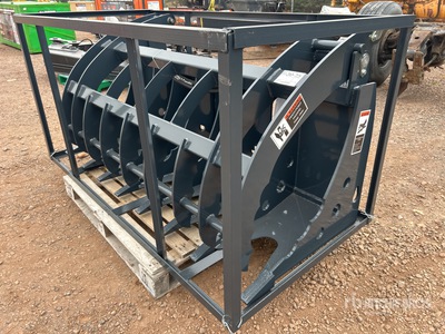 StanForge SRR75 72 in Grapple Skid Steer Root Rake (Unused)