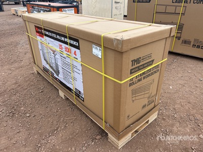 2025 TMG WB7215S 6 ft 15-Drawer Workbench (Unused)