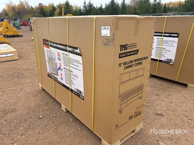 2025 TMG WBC72S 6 ft 15-Drawer Combo خزانة الأدوات (Unused)