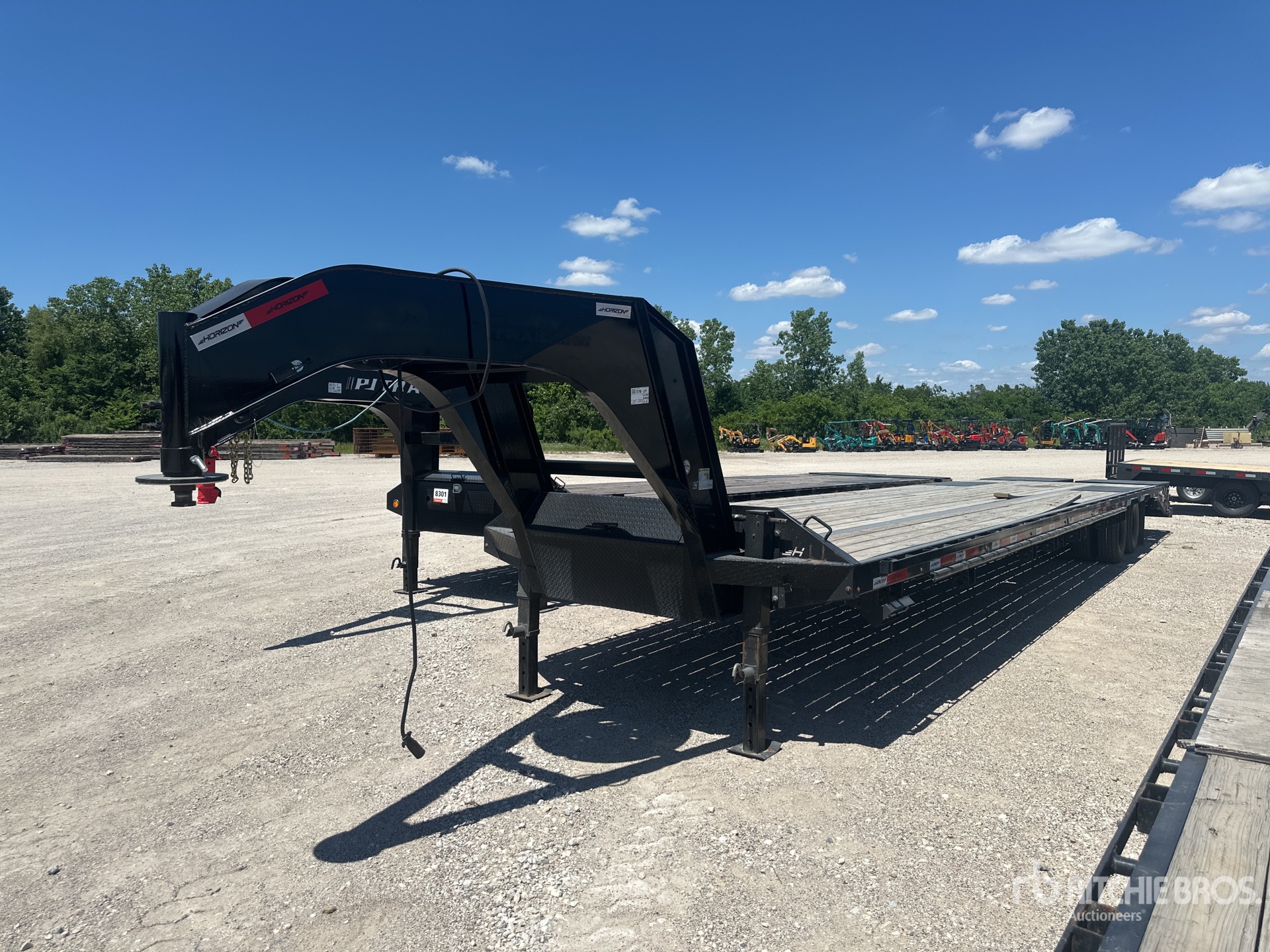 2024 Horizon FHZGN-40 40 ft T/A Gooseneck Equipment Trailer