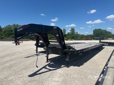 2024 Horizon FHZGN-40 40 ft T/A Gooseneck Equipment Trailer
