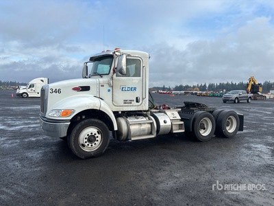 2023 Peterbilt 348 6x4 T/A Day Cab Truck Tractor