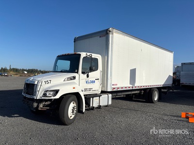 2020 Hino 268 4x2 Van Truck (Inoperable)