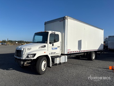 2020 Hino 268 4x2 Van Truck (Inoperable)
