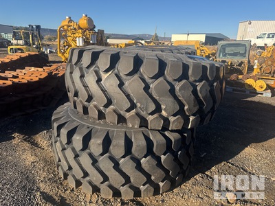 Quantity of (4) 26.5-25 Tires w/Wheels