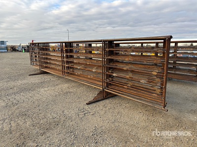 Quantity of (10) 24 ft x 4 ft 9 in Recinto per bestiame