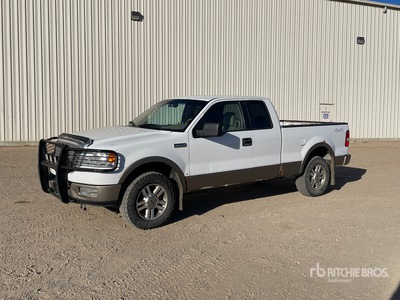 2005 Ford F-150 Lariat 4x4 Extended Cab Pickup