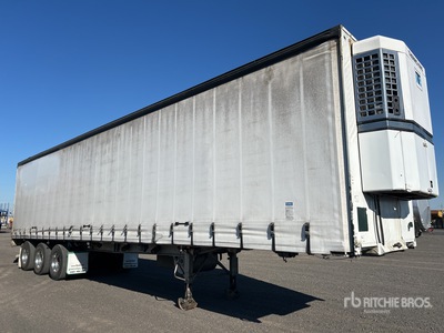 1995 Krueger 13.2 m Tri/A Curtain Side Kühl-Anhänger