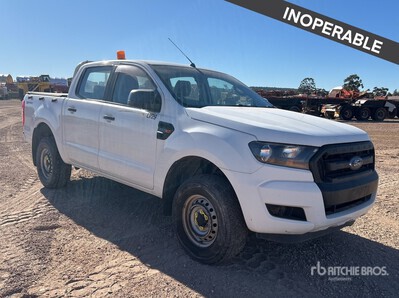 2015 Ford Ranger Hi-Rider 4x2 Dual Cab Pickup (Inoperable)
