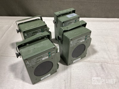 (4) ABP ABP-HEAS-1 High Efficiency Amplified Speakers
