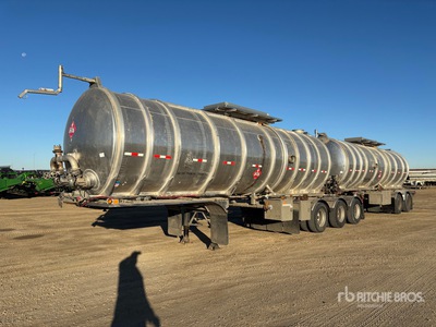 2014 Polar 31495 L Tri/A B-Train Lead Tanker Trailer