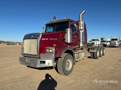 2009 Western Star 4900 8x6 Tri/A Sleeper Truck Tractor
