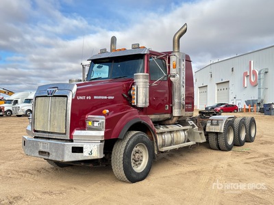 2009 Western Star 4900 8x6 Tri/A Sleeper Truck Tractor