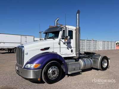 2014 Peterbilt 384 4x2 S/A Day Cab Truck Tractor