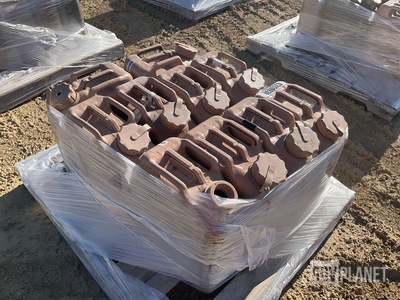(10) Plastic Fuel Cans
