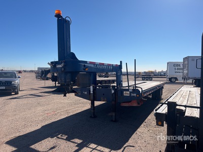 2015 Landoll 24 ft S/A Sliding Axle Trailer