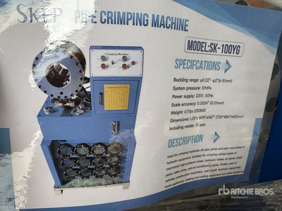 2025 SKLP SK100YG Hydraulic Hose Fabrication Machine (Unused)