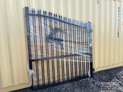 SKLP SK-14BL 14 ft Bi-Parting Driveway Gate (Unused)