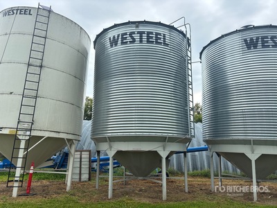 Westeel +/- 2400 bu 4 Ring Hopper Contenedor de grano