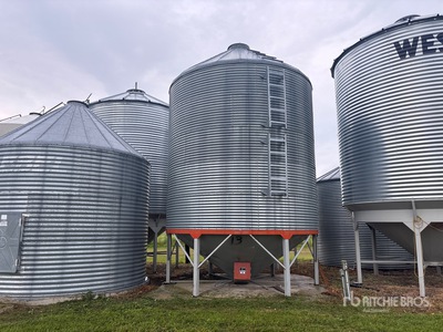 +/- 2400 bu 5 Ring Hopper Contenedor de grano