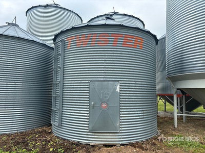 Twister +/- 2000 bu 4 Ring Hopper Contenedor de grano